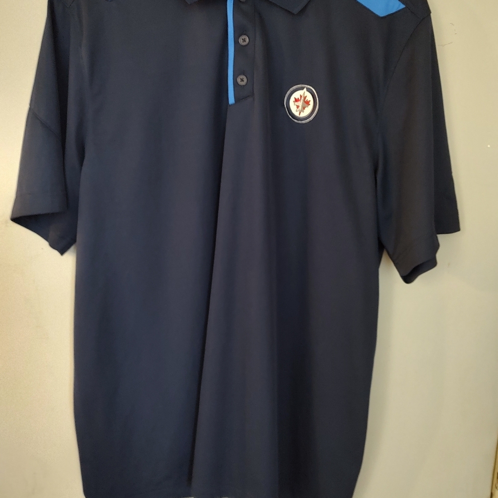 Reebok Center Ice Men's Winnipeg Jets Polo